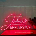 Drop Shipping Customized Acrylic Neon Led  Light Sign Electronic Advertising Sign for Barber Shop Decoration